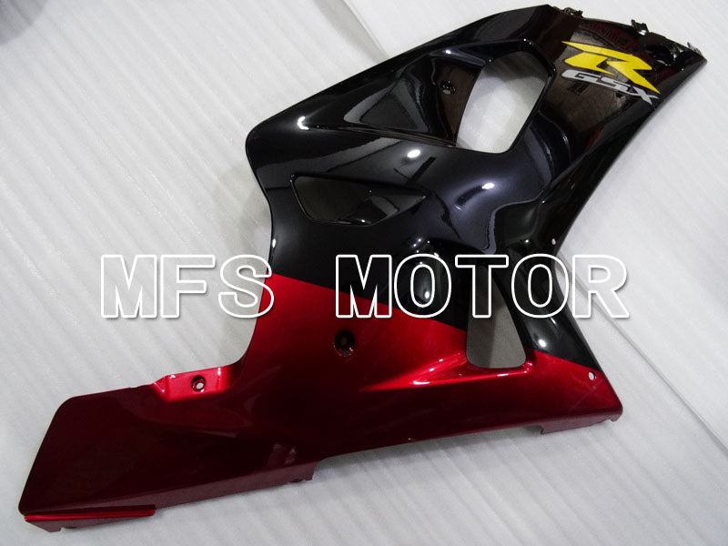 Suzuki GSXR750 2000-2003 Injection ABS Fairing - Jordan - Black Red - MFS6997 - Fairings Kit