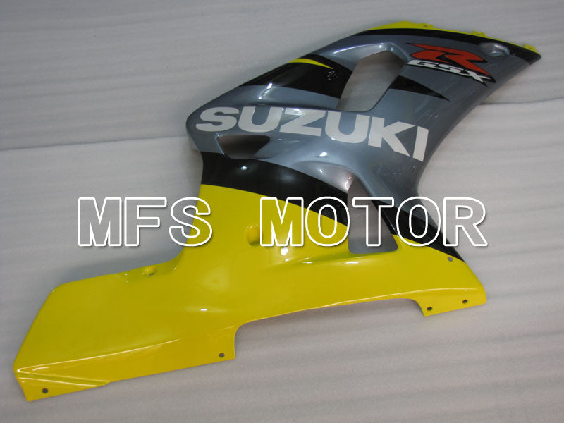 Suzuki GSXR600 2001-2003 Injection ABS Fairing - Factory Style - Gray Yellow - MFS2206 - Fairings Kit