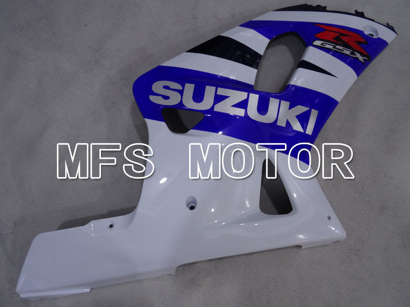 Suzuki GSXR600 2001-2003 Injection ABS Fairing - Factory Style - White Blue - MFS2207 - Fairings Kit