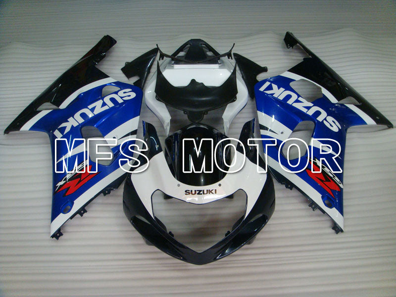 Suzuki GSXR600 2001-2003 Injection ABS Fairing - Factory Style - Black Wihte Blue - MFS2209 - Fairings Kit
