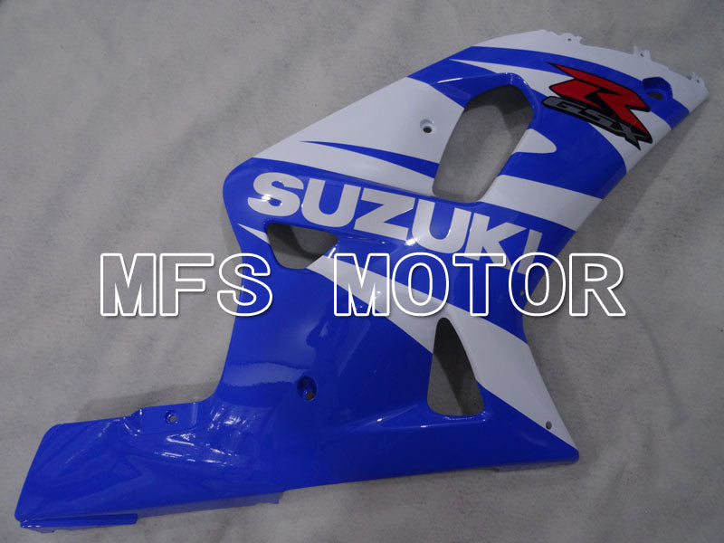 Suzuki GSXR600 2001-2003 Injection ABS Fairing - Factory Style - Black Wihte Blue - MFS2212 - Fairings Kit