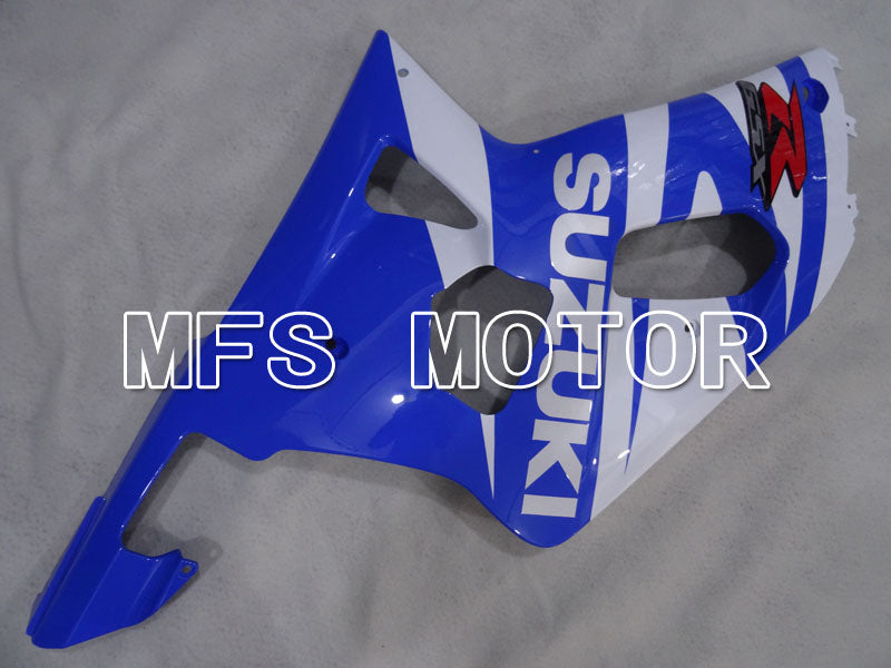 Suzuki GSXR750 2000-2003 Injection ABS Fairing - Factory Style - Black Wihte Blue - MFS7007 - Fairings Kit