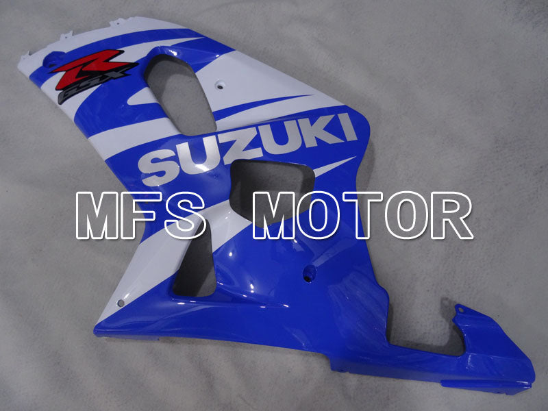 Suzuki GSXR600 2001-2003 Injection ABS Fairing - Factory Style - Black Wihte Blue - MFS2212 - Fairings Kit