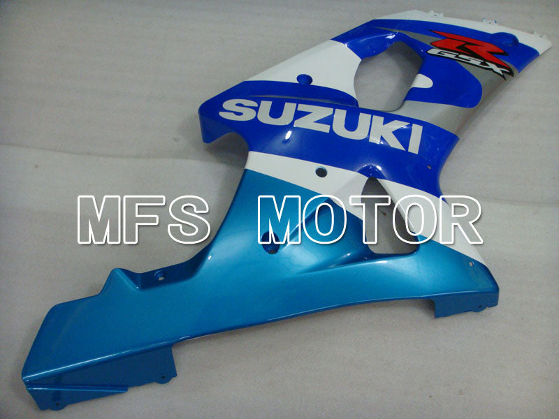Suzuki GSXR600 2001-2003 Injection ABS Fairing - Factory Style - Black Wihte Blue - MFS2218 - Fairings Kit