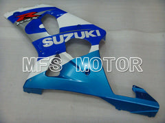 Suzuki GSXR600 2001-2003 Injection ABS Fairing - Factory Style - Black Wihte Blue - MFS2218 - Fairings Kit