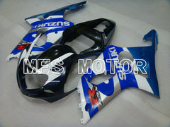 Suzuki GSXR750 2000-2003 Injection ABS Fairing - Factory Style - Black Wihte Blue - MFS7011 - Fairings Kit