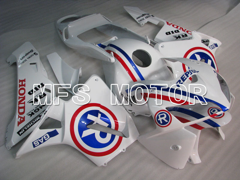 Honda CBR600RR 2005-2006 Injection ABS Fairing - Repsol - White Blue Red - MFS2220 - Fairings Kit
