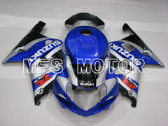 Suzuki GSXR750 2000-2003 Injection ABS Fairing - Factory Style - Black Blue Silver - MFS7013 - Fairings Kit