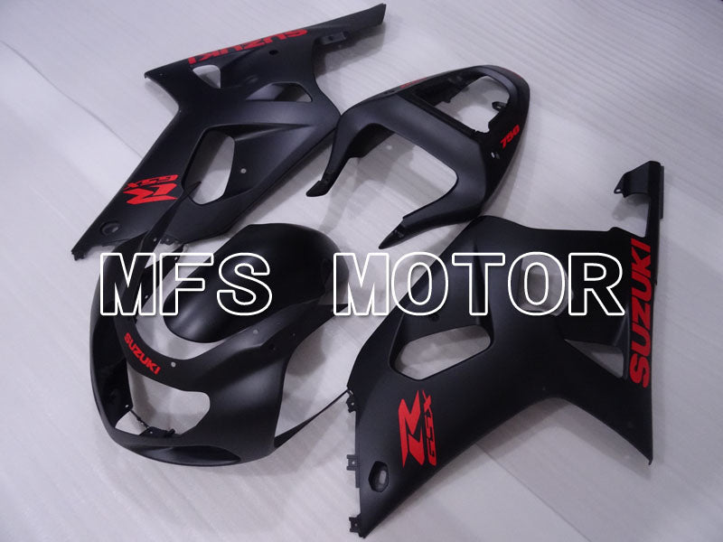 Suzuki GSXR600 2001-2003 Injection ABS Fairing - Factory Style - Matte Black - MFS2222 - Fairings Kit