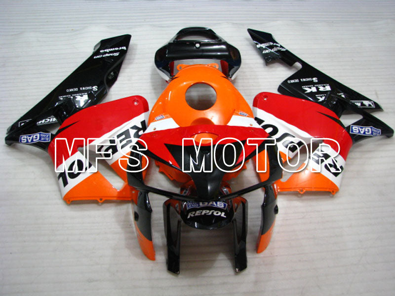 Honda CBR600RR 2005-2006 Injection ABS Fairing - Repsol - Red Orange Black - MFS2226 - Fairings Kit