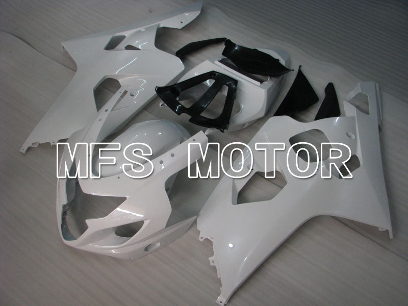 Suzuki GSXR600 GSXR750 2004-2005 Injection ABS Fairing - Factory Style - White - MFS2235 - Fairings Kit