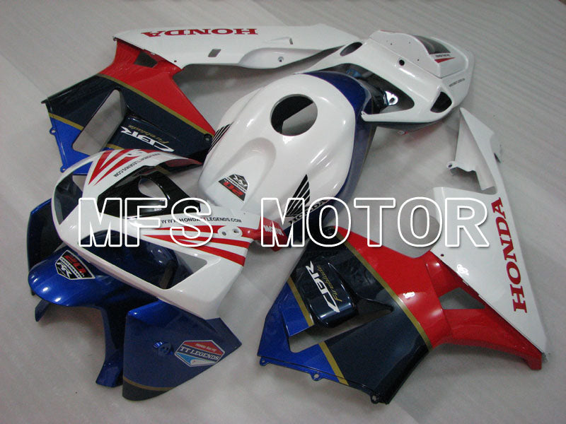 Honda CBR600RR 2005-2006 Injection ABS Fairing - Customize - Red White Blue - MFS2241 - Fairings Kit