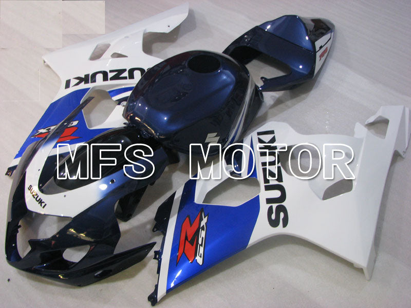 Suzuki GSXR600 GSXR750 2004-2005 Injection ABS Fairing - Factory Style - Blue White - MFS2250 - Fairings Kit