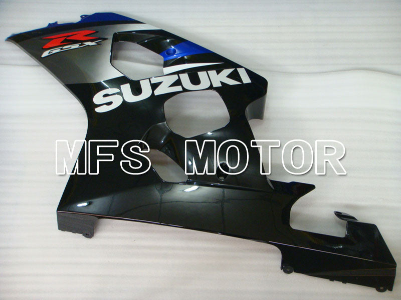 Suzuki GSXR600 GSXR750 2004-2005 Injection ABS Fairing - Factory Style - Black Blue - MFS2269 - Fairings Kit