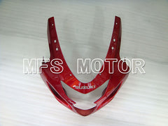 Suzuki GSXR600 GSXR750 2004-2005 Injection ABS Fairing - Factory Style - Black Red - MFS2274 - Fairings Kit