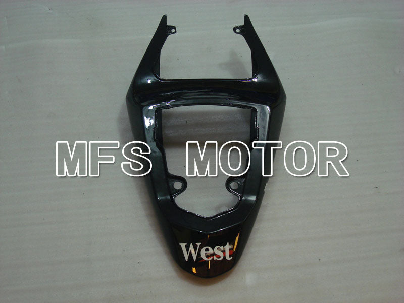 Suzuki GSXR600 GSXR750 2004-2005 Injection ABS Fairing - West - Black White - MFS2284 - Fairings Kit
