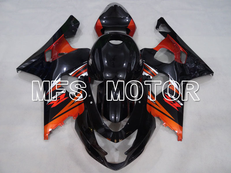 Suzuki GSXR600 GSXR750 2004-2005 Injection ABS Fairing - Factory Style - Black Orange - MFS2288 - Fairings Kit
