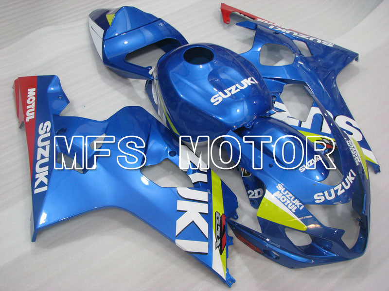 Suzuki GSXR600 GSXR750 2004-2005 Injection ABS Fairing - MOTUL - Blue - MFS2289 - Fairings Kit