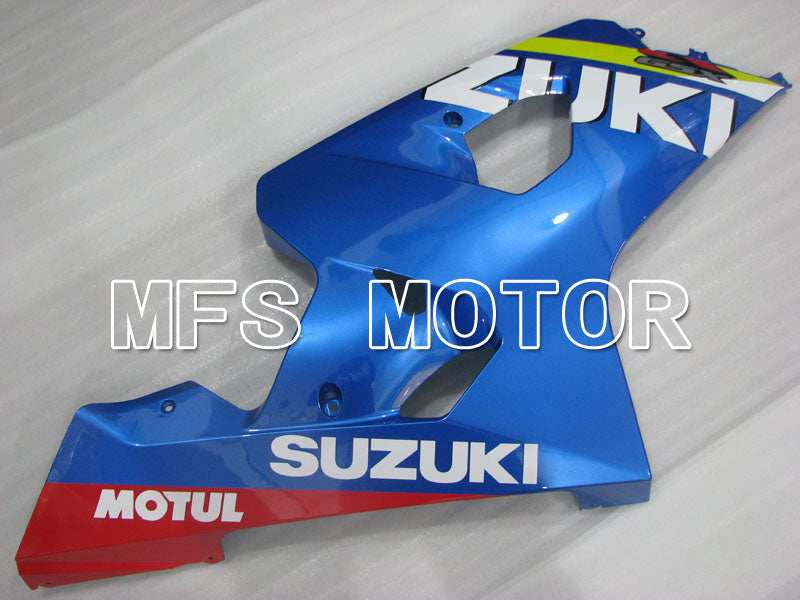 Suzuki GSXR600 GSXR750 2004-2005 Injection ABS Fairing - MOTUL - Blue - MFS2289 - Fairings Kit