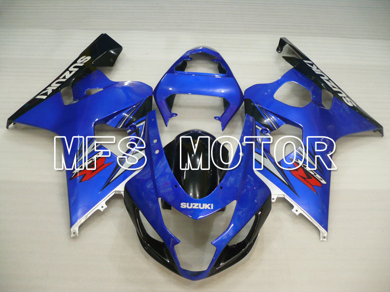 Suzuki GSXR600 GSXR750 2004-2005 Injection ABS Fairing - Factory Style - Black Blue - MFS2293 - Fairings Kit