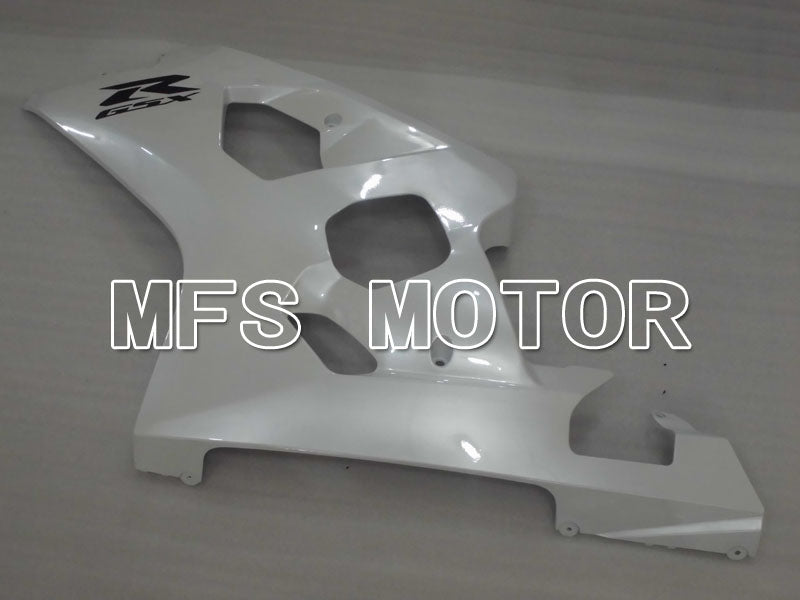 Suzuki GSXR600 GSXR750 2004-2005 Injection ABS Fairing - Factory Style - White - MFS2296 - Fairings Kit