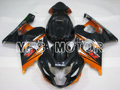 Suzuki GSXR600 GSXR750 2004-2005 Injection ABS Fairing - Factory Style - Black Orange - MFS2298 - Fairings Kit