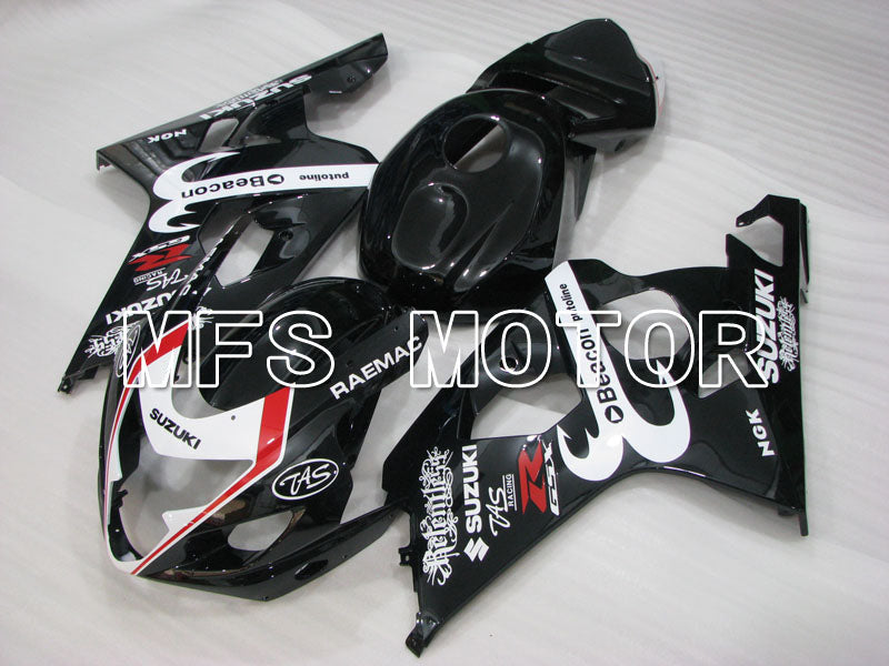 Suzuki GSXR600 GSXR750 2004-2005 Injection ABS Fairing - Beacon - Black White - MFS2301 - Fairings Kit