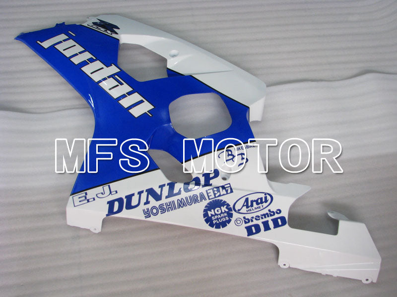 Suzuki GSXR600 GSXR750 2004-2005 Injection ABS Fairing - Jordan - Blue White - MFS2304 - Fairings Kit