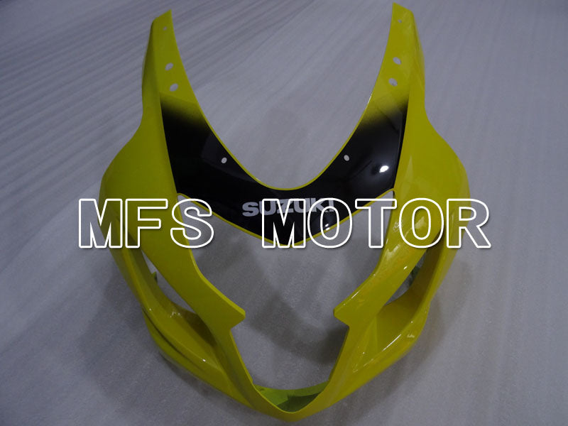 Suzuki GSXR600 GSXR750 2004-2005 Injection ABS Fairing - Factory Style - Black Yellow - MFS2314 - Fairings Kit