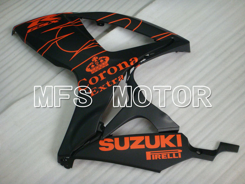 Suzuki GSXR600 GSXR750 2006-2007 Injection ABS Fairing - Corona - Black Matte - MFS2323 - Fairings Kit
