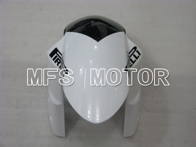 Suzuki GSXR600 GSXR750 2006-2007 Injection ABS Fairing - Corona - Black White - MFS2326 - Fairings Kit