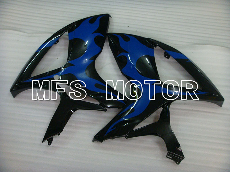 Suzuki GSXR600 GSXR750 2006-2007 Injection ABS Fairing - Factory Style - Black Blue - MFS2336 - Fairings Kit
