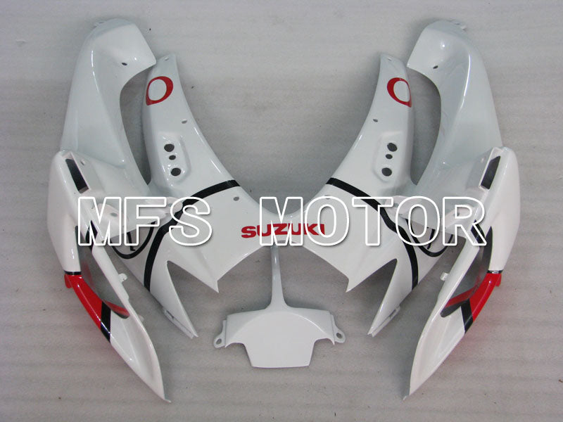 Suzuki GSXR600 GSXR750 2006-2007 Injection ABS Fairing - Jordan - White Red - MFS2346 - Fairings Kit