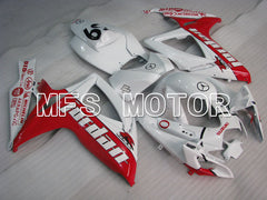 Suzuki GSXR600 GSXR750 2006-2007 Injection ABS Fairing - Jordan - White Red - MFS2346 - Fairings Kit
