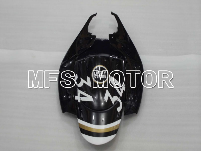 Suzuki GSXR600 GSXR750 2006-2007 Injection ABS Fairing - Lucky Strike - Black White - MFS2350 - Fairings Kit