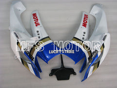 Suzuki GSXR600 GSXR750 2006-2007 Injection ABS Fairing - Lucky Strike - Black White - MFS2351 - Fairings Kit