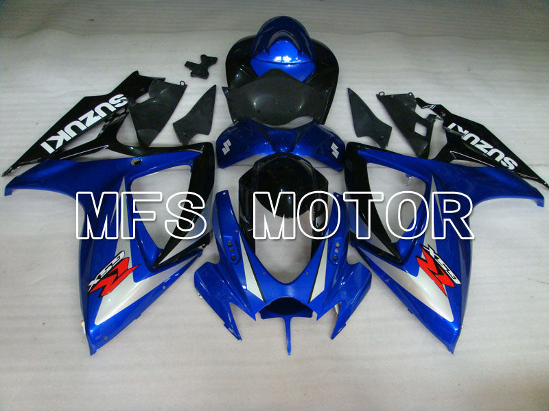 Suzuki GSXR600 GSXR750 2006-2007 Injection ABS Fairing - Factory Style - Blue Black - MFS2359 - Fairings Kit