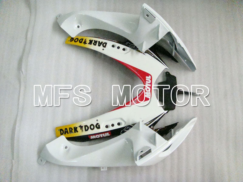 Suzuki GSXR600 GSXR750 2006-2007 Injection ABS Fairing - VIRU - Black White - MFS2370 - Fairings Kit