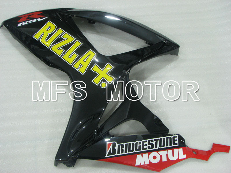 Suzuki GSXR600 GSXR750 2006-2007 Injection ABS Fairing - Rizla+ - Black - MFS2372 - Fairings Kit