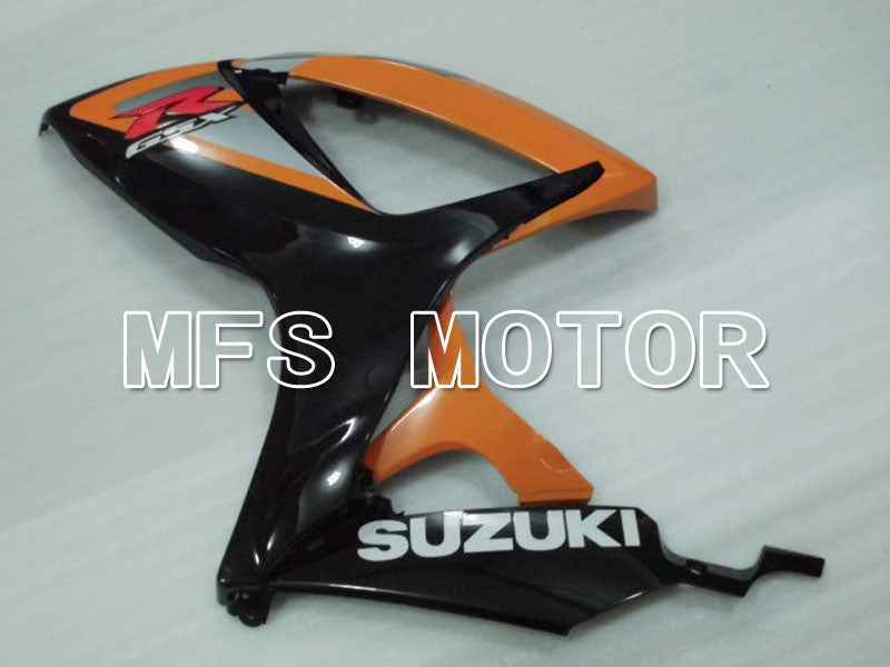 Suzuki GSXR600 GSXR750 2006-2007 Injection ABS Fairing - Factory Style - Black Orange - MFS2379 - Fairings Kit