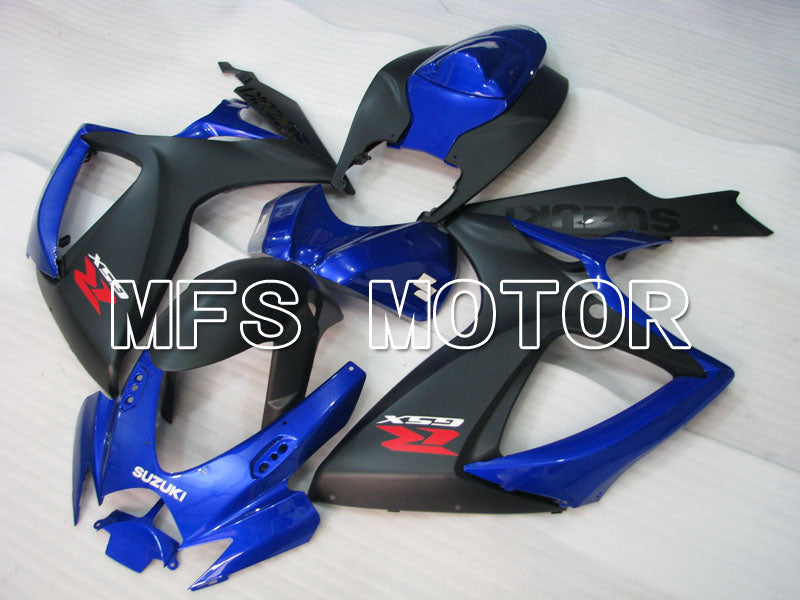 Suzuki GSXR600 GSXR750 2006-2007 Injection ABS Fairing - Factory Style - Blue Black - MFS2385 - Fairings Kit