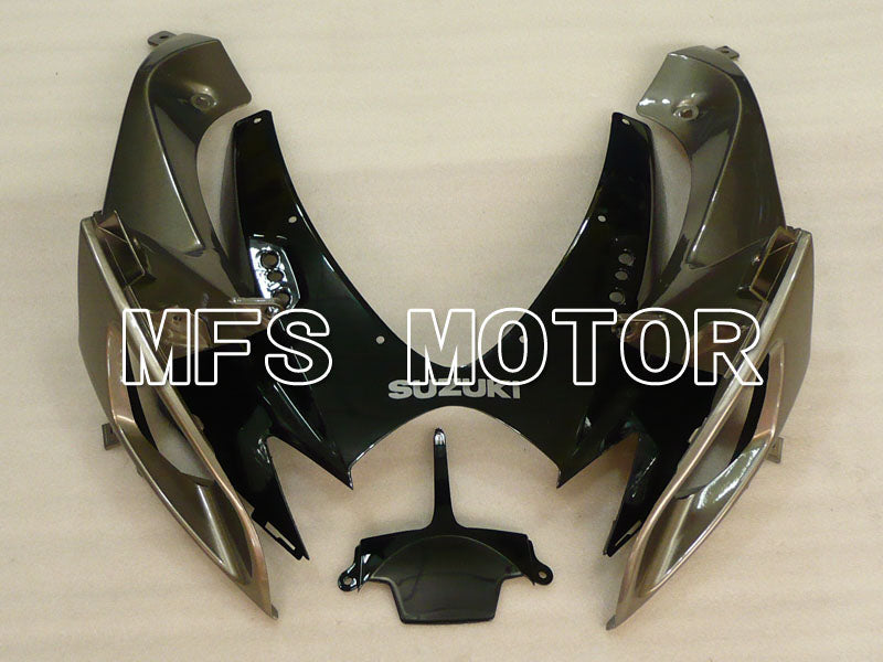 Suzuki GSXR600 GSXR750 2006-2007 Injection ABS Fairing - Factory Style - Black Gray - MFS2389 - Fairings Kit