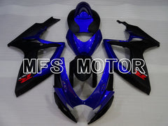 Suzuki GSXR600 GSXR750 2006-2007 Injection ABS Fairing - Factory Style - Blue Black - MFS2396 - Fairings Kit