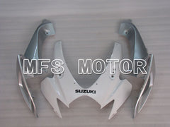 Suzuki GSXR600 GSXR750 2006-2007 Injection ABS Fairing - Factory Style - White Silver - MFS2398 - Fairings Kit