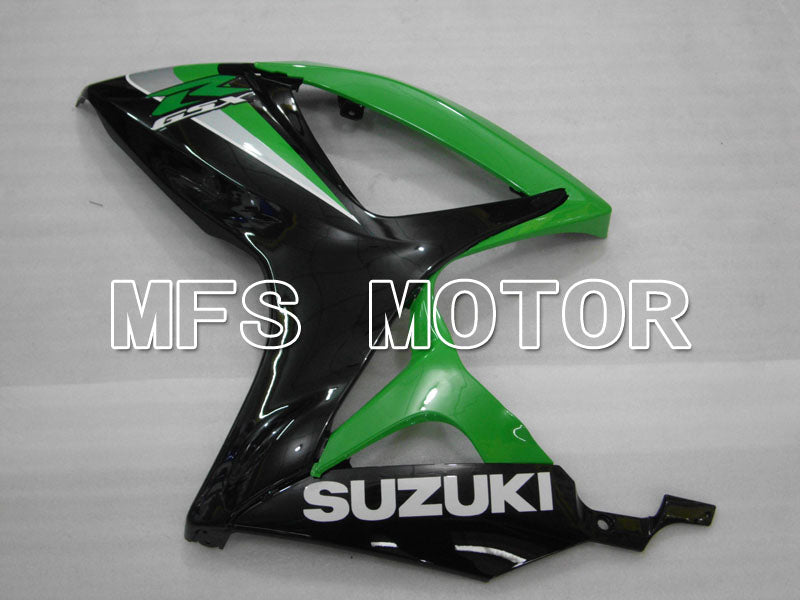 Suzuki GSXR600 GSXR750 2006-2007 Injection ABS Fairing - Factory - Black Green - MFS2419 - Fairings Kit