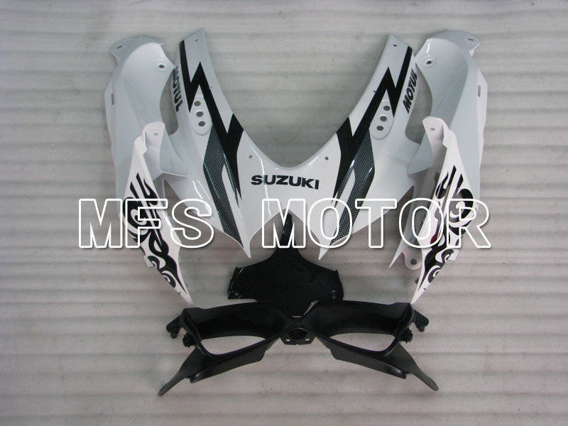 Suzuki GSXR600 GSXR750 2008-2010 Injection ABS Fairing - Corona - Black White - MFS2421 - Fairings Kit