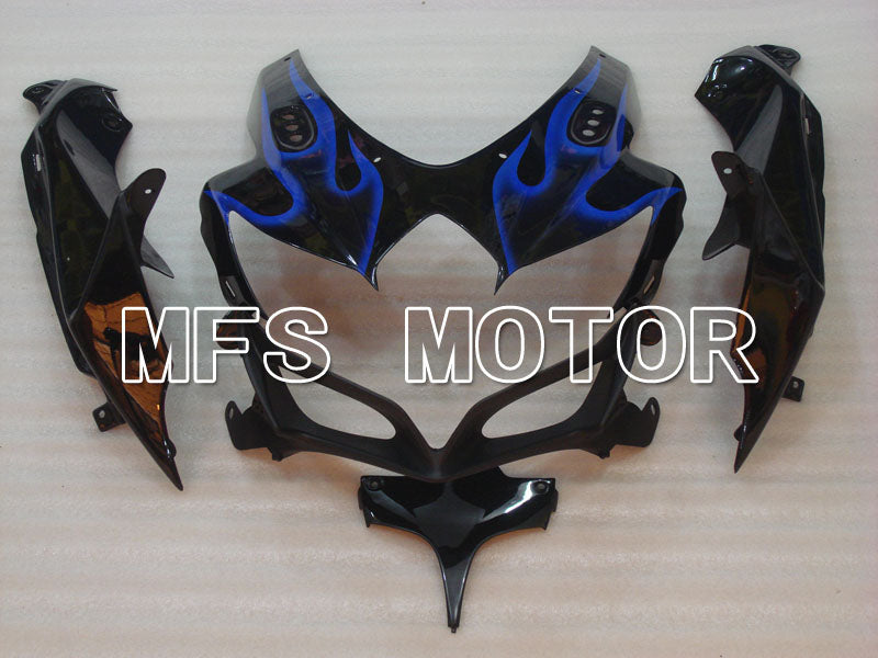 Suzuki GSXR600 GSXR750 2008-2010 Injection ABS Fairing - Flame - Blue - MFS2422 - Fairings Kit