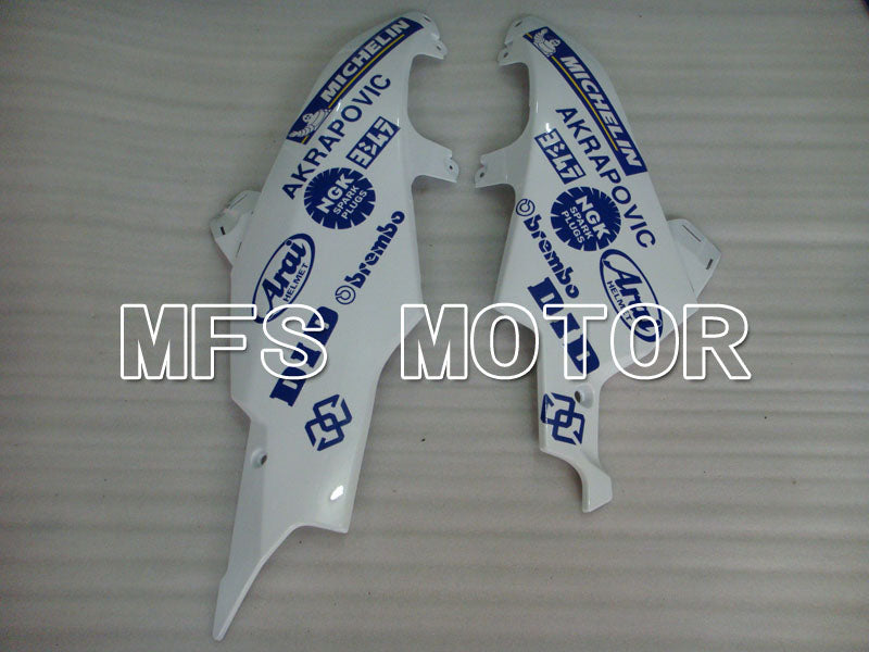 Suzuki GSXR600 GSXR750 2008-2010 Injection ABS Fairing - Jordan - Blue White - MFS2423 - Fairings Kit