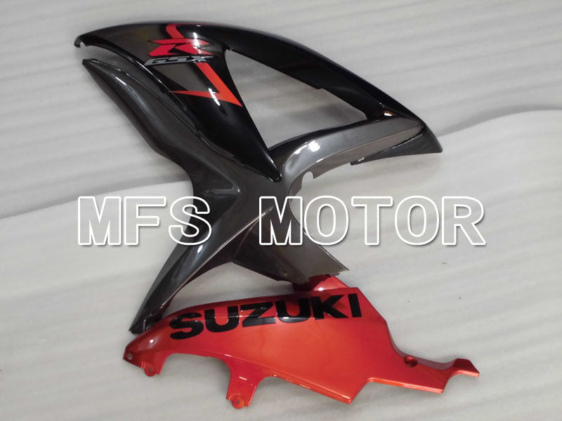 Suzuki GSXR600 GSXR750 2008-2010 Injection ABS Fairing - Factory Style - Black Orange - MFS2426 - Fairings Kit