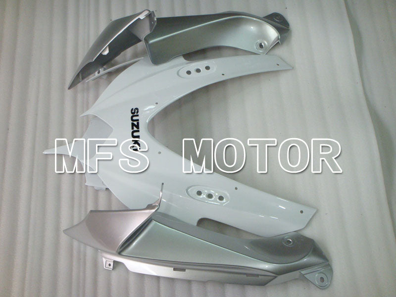 Suzuki GSXR600 GSXR750 2008-2010 Injection ABS Fairing - Factory Style - White Silver - MFS2428 - Fairings Kit